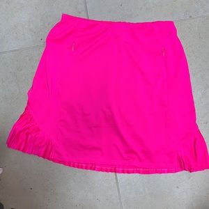HOT PINK💕 golf skort, like new
